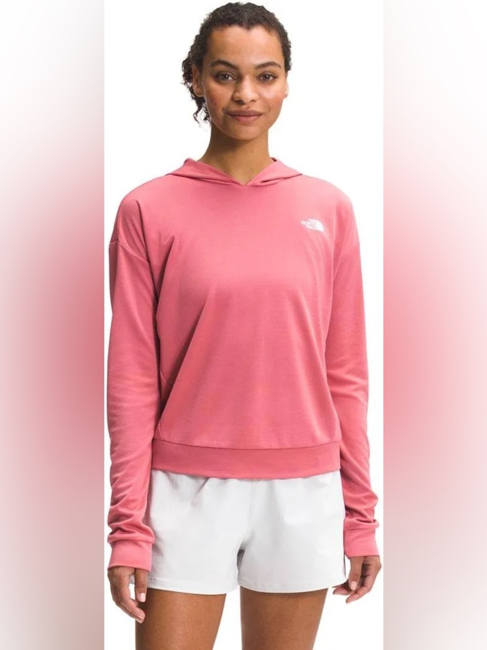 The North Face Women's Medium Wander Sun Hoodie Relaxed Fit /in Slate Rose (NWT)
